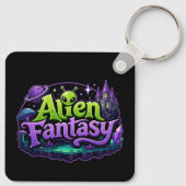 Alien-Fantasy-Liebhaber Schlüsselanhänger (Rückseite)