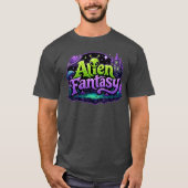 Alien-Fantasy-Liebhaber T-Shirt (Vorderseite)