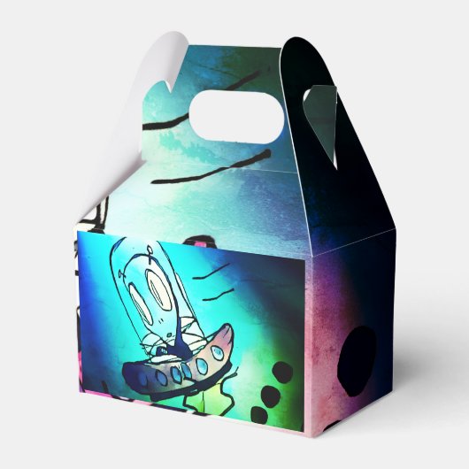 Alien Favor Boxes Geschenkschachtel (Vorderseite)