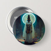 Alien Fee 2 Fantasy Sci-Fi Button (Vorne & Hinten)