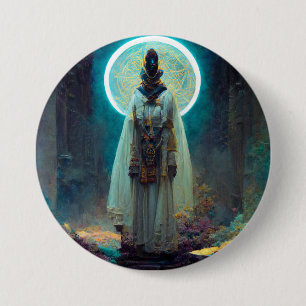 Alien Fee 2 Fantasy Sci-Fi Button