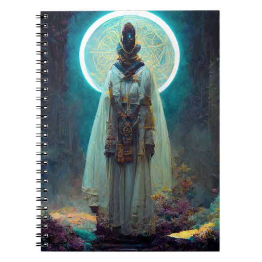 Alien Fee 2 Fantasy Sci-Fi Notizblock (Vorderseite)