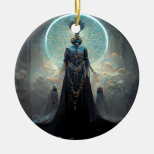 Alien Fee 3 Fantasy Sci-Fi Keramik Ornament