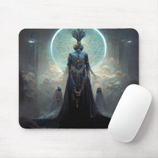 Alien Fee 3 Fantasy Sci-Fi Mousepad (Mit Mouse)