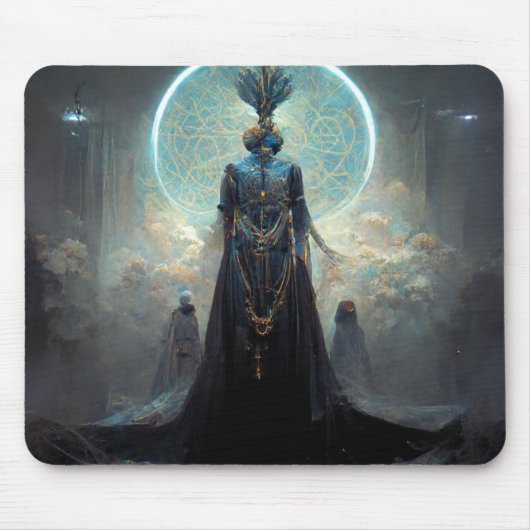 Alien Fee 3 Fantasy Sci-Fi Mousepad (Vorne)