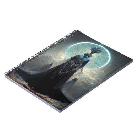 Alien Fee 3 Fantasy Sci-Fi Notizblock (Linke Seite)