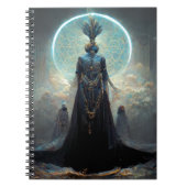 Alien Fee 3 Fantasy Sci-Fi Notizblock (Vorderseite)