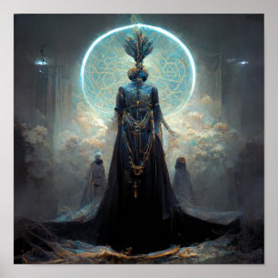 Alien Fee 3 Fantasy Sci-Fi Poster