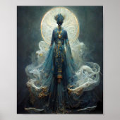 Alien Fee 4 Fantasy Sci-Fi Art Poster (Vorne)