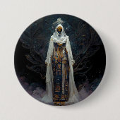 Alien Fee Fantasy Sci-Fi Button (Vorderseite)