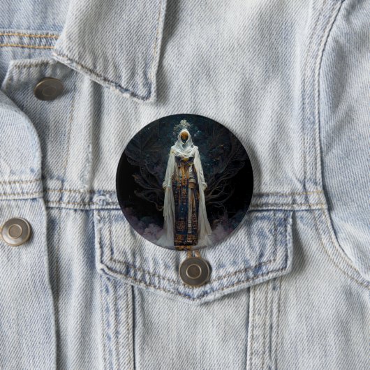 Alien Fee Fantasy Sci-Fi Button (Beispiel)