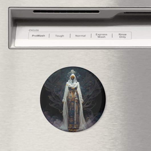 Alien Fee Fantasy Sci-Fi Magnet (In Situ (Geschirrspüler))