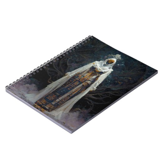 Alien Fee Fantasy Sci-Fi Notizblock (Linke Seite)