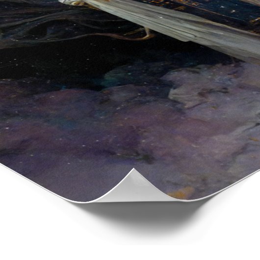 Alien Fee Fantasy Sci-Fi Poster (Ecke)