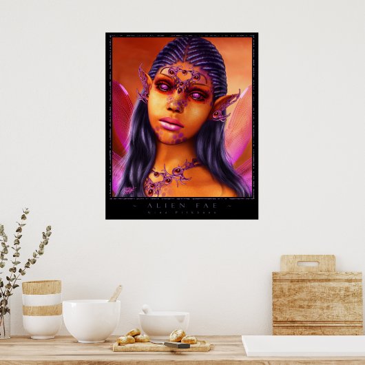 Alien Fee Poster (Küche)