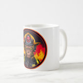 Alien Firefighter Kaffeetasse (VorderseiteRechts)