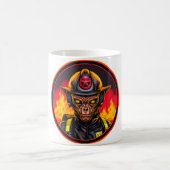 Alien Firefighter Kaffeetasse (Mittel)