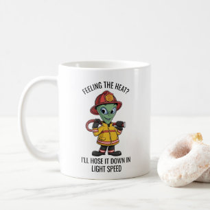 Alien Firefighter Kaffeetasse