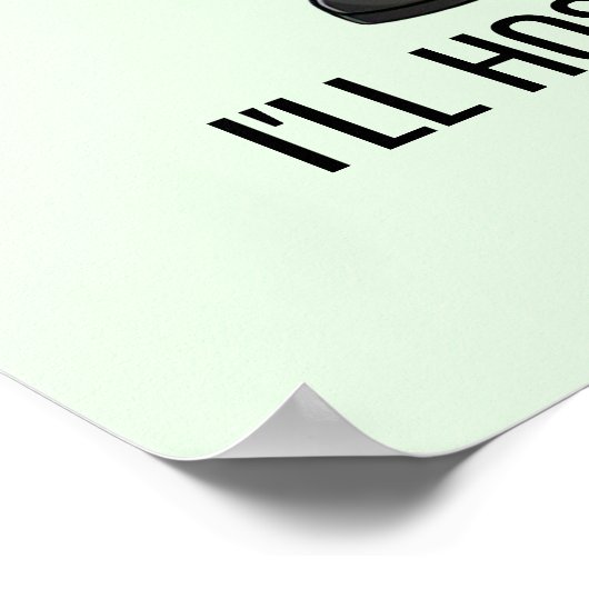 Alien Firefighter Poster (Ecke)