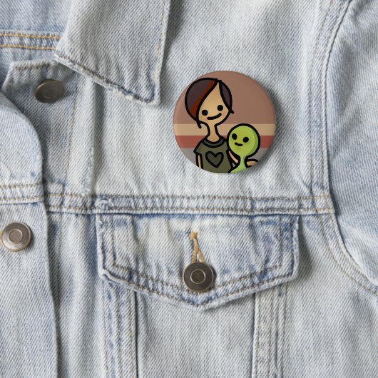 alien Flair. Button (Beispiel)