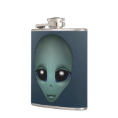 Alien Flask Alien Gray Drink Flask Personalisieren Flachmann (Links)