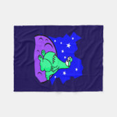 Alien Fleecedecke (Vorderseite (Horizontal))