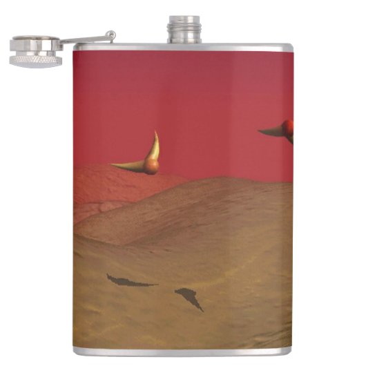 Alien Flight Flachmann (Geöffnet)