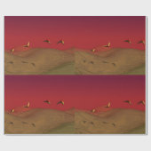 Alien Flight Geschenkpapier (Flach)