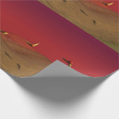 Alien Flight Geschenkpapier (Ecke)