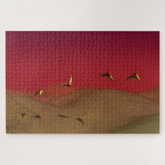 Alien Flight Puzzle (Horizontal)