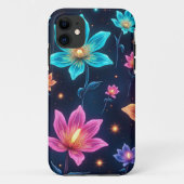 Alien Floral Galaxy iPhone/iPad Case (Rückseite)