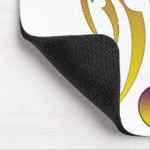 Alien Football Mouse Mat Mousepad (Ecke)