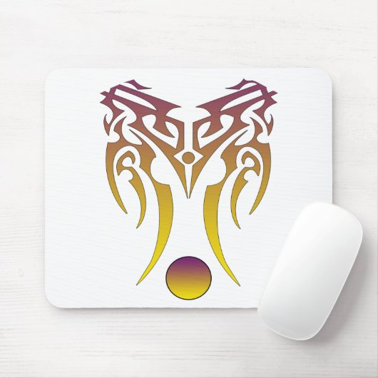 Alien Football Mouse Mat Mousepad (Mit Mouse)