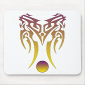 Alien Football Mouse Mat Mousepad (Vorne)