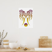 Alien Football Poster (Küche)