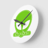 Alien [Foreigner] Tang Dao ★ Thai Language Script Runde Wanduhr (Winkel)