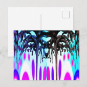 Alien Forstkunst Postkarte (Vorne/Hinten)