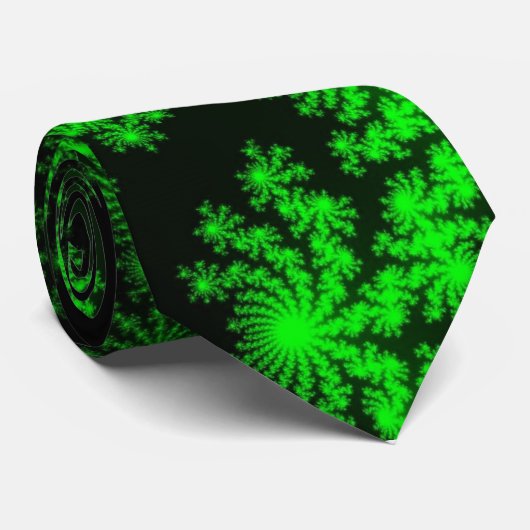 Alien Fraktal Burst Krawatte (Gerollt)