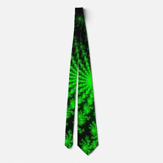 Alien Fraktal Burst Krawatte (Rückseite)