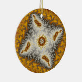 Alien Fraktal Keramik Ornament (Rechts)