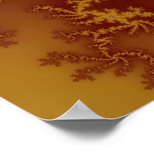 Alien - Fraktal Poster (Ecke)