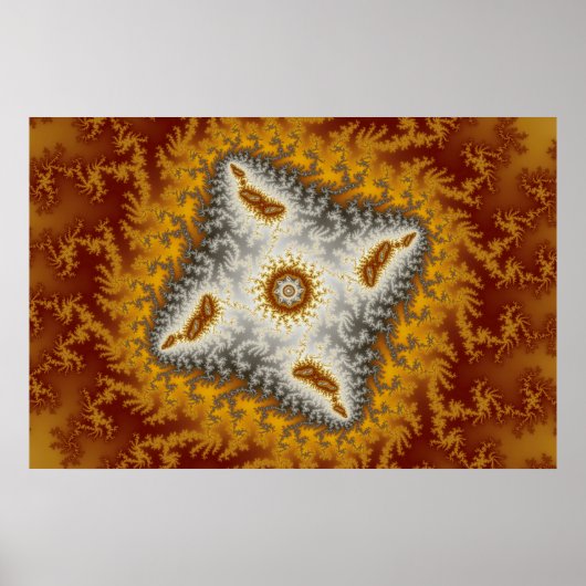 Alien - Fraktal Poster (Vorne)