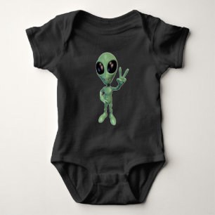 Alien - Friede / Unterzeichnung Baby Strampler