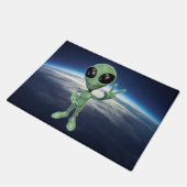 Alien - Friede / Unterzeichnung Fußmatte (Schrägansicht)