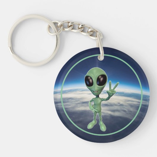 Alien - Friede / Unterzeichnung Schlüsselanhänger (Vorderseite)