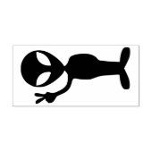 Alien Frieden Gummistempel (Prägung)