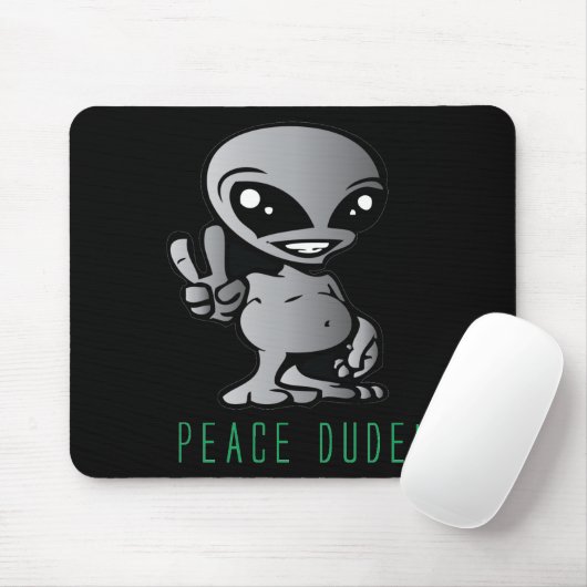 Alien-Frieden Mousepad (Mit Mouse)