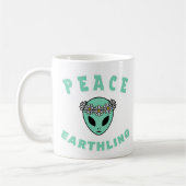 Alien - Friedensverhütung Kaffeetasse (Links)
