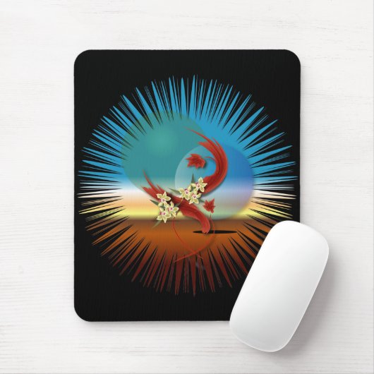 Alien-Frühlings-Effekte Mousepad (Mit Mouse)