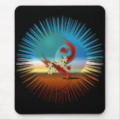 Alien-Frühlings-Effekte Mousepad (Vorne)